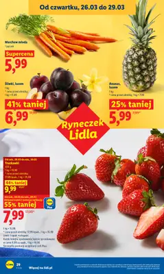 Lidl - gazetka promocyjna Oferta od czwartku od czwartku 26.03 do niedzieli 29.03 - strona 29