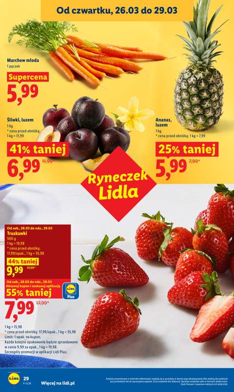 Lidl - gazetka promocyjna Oferta od czwartku od czwartku 26.03 do niedzieli 29.03 - strona 29