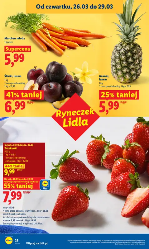 Lidl - gazetka promocyjna Oferta od czwartku od czwartku 26.03 do niedzieli 29.03 - strona 29