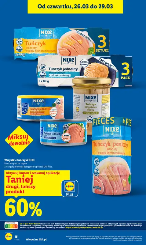 Lidl - gazetka promocyjna Oferta od czwartku od czwartku 26.03 do niedzieli 29.03 - strona 16