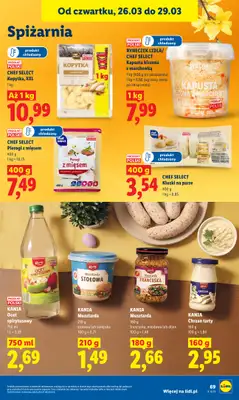 Lidl - gazetka promocyjna Oferta od czwartku od czwartku 26.03 do niedzieli 29.03 - strona 69