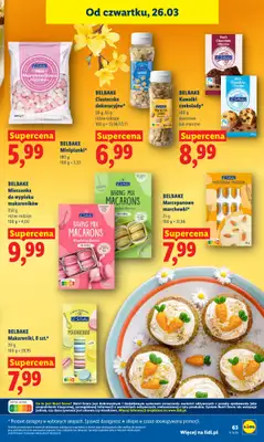 Lidl - gazetka promocyjna Oferta od czwartku od czwartku 26.03 do niedzieli 29.03 - strona 63
