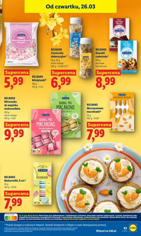 Lidl - gazetka promocyjna Oferta od czwartku od czwartku 26.03 do niedzieli 29.03 - strona 63