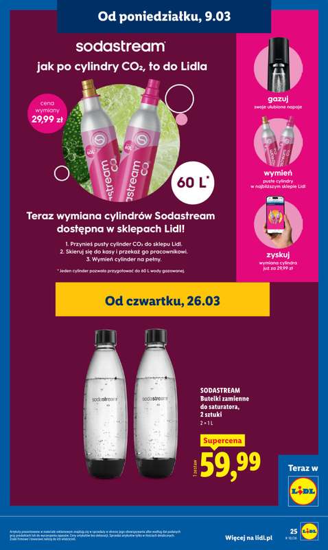 Lidl - gazetka promocyjna Oferta od czwartku od czwartku 26.03 do niedzieli 29.03 - strona 25