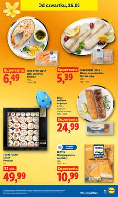 Lidl - gazetka promocyjna Oferta od czwartku od czwartku 26.03 do niedzieli 29.03 - strona 45