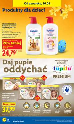 Lidl - gazetka promocyjna Oferta od czwartku od czwartku 26.03 do niedzieli 29.03 - strona 70