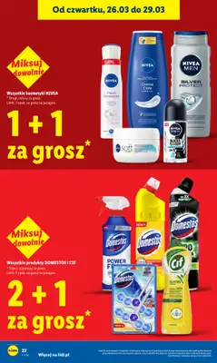 Lidl - gazetka promocyjna Oferta od czwartku od czwartku 26.03 do niedzieli 29.03 - strona 22