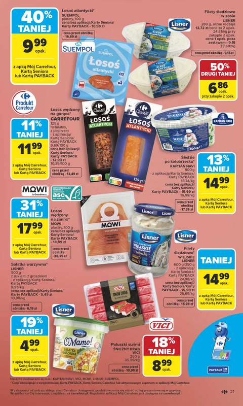 Carrefour - gazetka promocyjna Gazetka Carrefour od poniedziałku od poniedziałku 30.03 do soboty 04.04 - strona 23