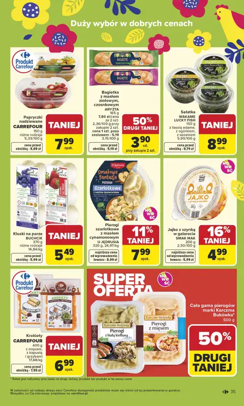 Carrefour - gazetka promocyjna Gazetka Carrefour od poniedziałku od poniedziałku 30.03 do soboty 04.04 - strona 37