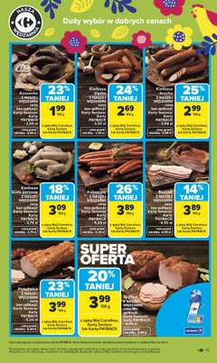 Carrefour - gazetka promocyjna Gazetka Carrefour od poniedziałku od poniedziałku 30.03 do soboty 04.04 - strona 17