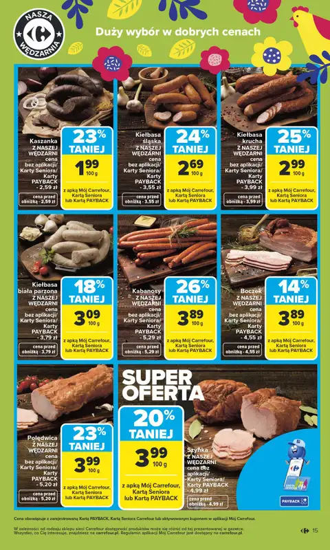 Carrefour - gazetka promocyjna Gazetka Carrefour od poniedziałku od poniedziałku 30.03 do soboty 04.04 - strona 17