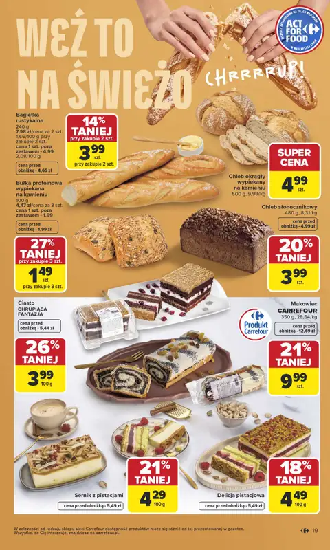 Carrefour - gazetka promocyjna Gazetka Carrefour od poniedziałku od poniedziałku 30.03 do soboty 04.04 - strona 21