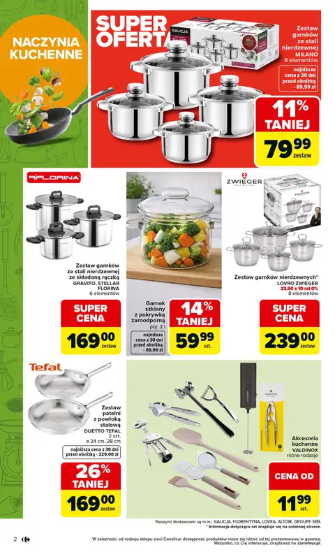Carrefour - gazetka promocyjna Gazetka Łap super okazje od poniedziałku   - strona 2