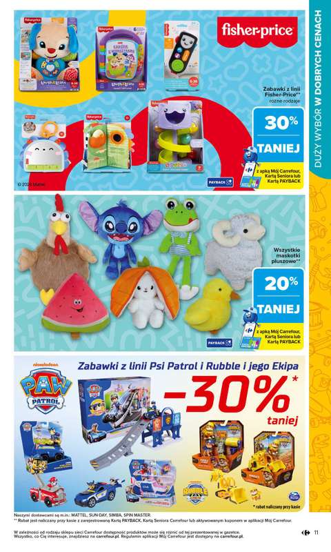 Carrefour - gazetka promocyjna Gazetka Łap super okazje od poniedziałku od poniedziałku 30.03 do soboty 11.04 - strona 11