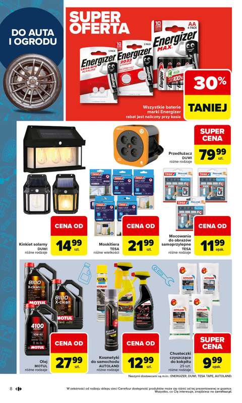 Carrefour - gazetka promocyjna Gazetka Łap super okazje od poniedziałku od poniedziałku 30.03 do soboty 11.04 - strona 8