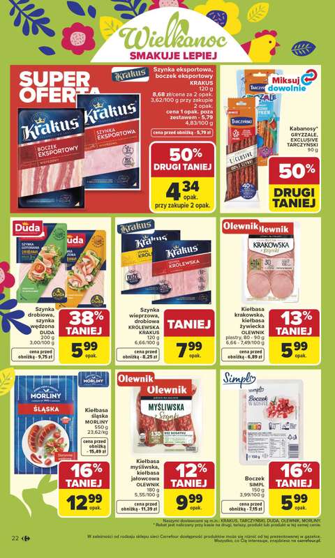 Carrefour Market - gazetka promocyjna Gazetka Carrefour Market od poniedziałku od poniedziałku 30.03 do soboty 04.04 - strona 24