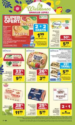 Carrefour Market - gazetka promocyjna Gazetka Carrefour Market od poniedziałku  do soboty 04.04 - strona 28
