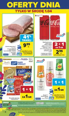 Carrefour Market - gazetka promocyjna Gazetka Carrefour Market od poniedziałku od poniedziałku 30.03 do soboty 04.04 - strona 6