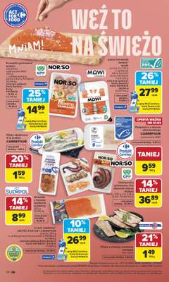 Carrefour Market - gazetka promocyjna Gazetka Carrefour Market od poniedziałku od poniedziałku 30.03 do soboty 04.04 - strona 22