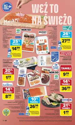 Carrefour Market - gazetka promocyjna Gazetka Carrefour Market od poniedziałku od poniedziałku 30.03 do soboty 04.04 - strona 22