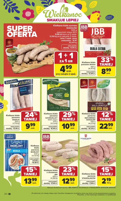 Carrefour Market - gazetka promocyjna Gazetka Carrefour Market od poniedziałku od poniedziałku 30.03 do soboty 04.04 - strona 26