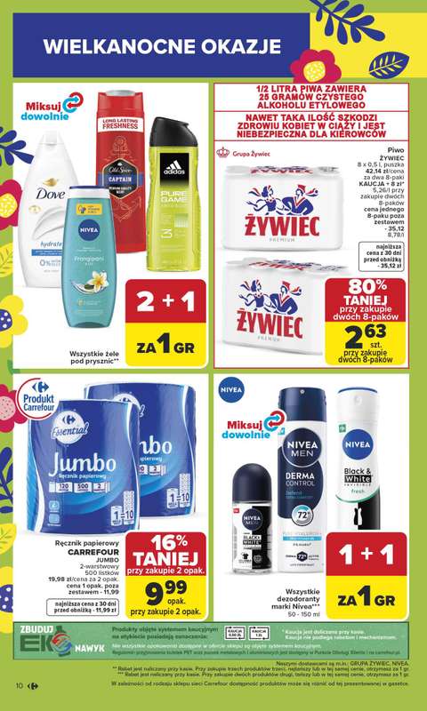 Carrefour Market - gazetka promocyjna Gazetka Carrefour Market od poniedziałku od poniedziałku 30.03 do soboty 04.04 - strona 12