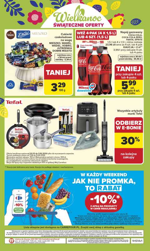 Carrefour Market - gazetka promocyjna Gazetka Carrefour Market od poniedziałku od poniedziałku 30.03 do soboty 04.04 - strona 58