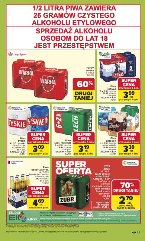 Carrefour Market - gazetka promocyjna Gazetka Carrefour Market od poniedziałku od poniedziałku 30.03 do soboty 04.04 - strona 57