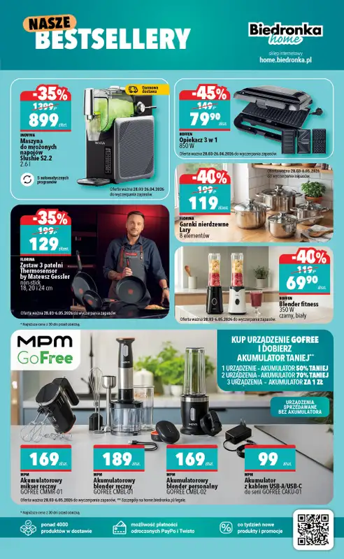 Biedronka Home - gazetka promocyjna Najlepsze oferty od soboty 28.03 do środy 29.04 - strona 5