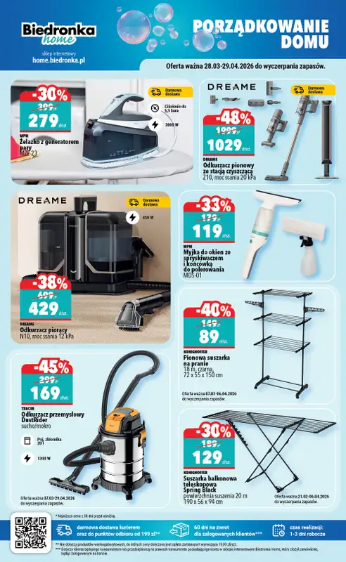 Biedronka Home - gazetka promocyjna Najlepsze oferty od soboty 28.03 do środy 29.04 - strona 4