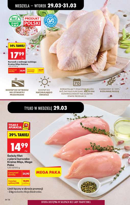 Biedronka - gazetka promocyjna Gazetka od niedzieli 29.03 do soboty 04.04 - strona 36
