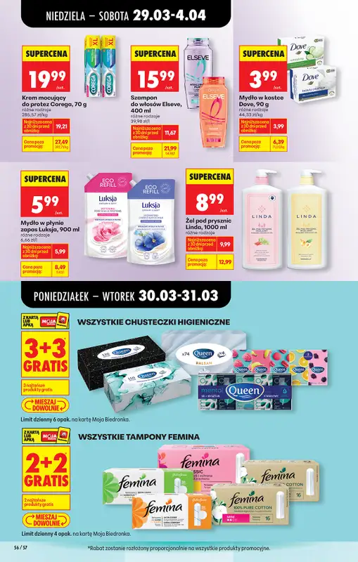 Biedronka - gazetka promocyjna Od niedzieli, Z ladą tradycyjną od niedzieli 29.03 do soboty 04.04 - strona 76