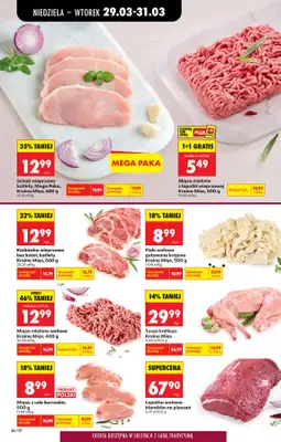 Biedronka - gazetka promocyjna Od niedzieli, Z ladą tradycyjną od niedzieli 29.03 do soboty 04.04 - strona 38