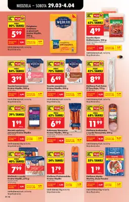 Biedronka - gazetka promocyjna Od niedzieli, Z ladą tradycyjną od niedzieli 29.03 do soboty 04.04 - strona 48
