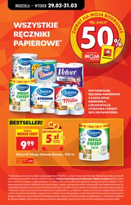 Biedronka - gazetka promocyjna Od niedzieli, Z ladą tradycyjną od niedzieli 29.03 do soboty 04.04 - strona 92