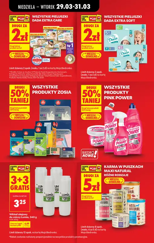 Biedronka - gazetka promocyjna Od niedzieli, Z ladą tradycyjną od niedzieli 29.03 do soboty 04.04 - strona 21