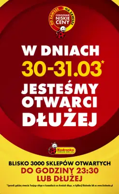 Biedronka - gazetka promocyjna Od niedzieli, Z ladą tradycyjną od niedzieli 29.03 do soboty 04.04 - strona 3