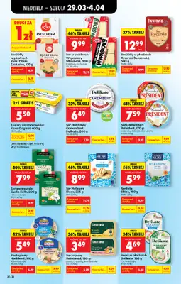 Biedronka - gazetka promocyjna Od niedzieli, Z ladą tradycyjną od niedzieli 29.03 do soboty 04.04 - strona 50