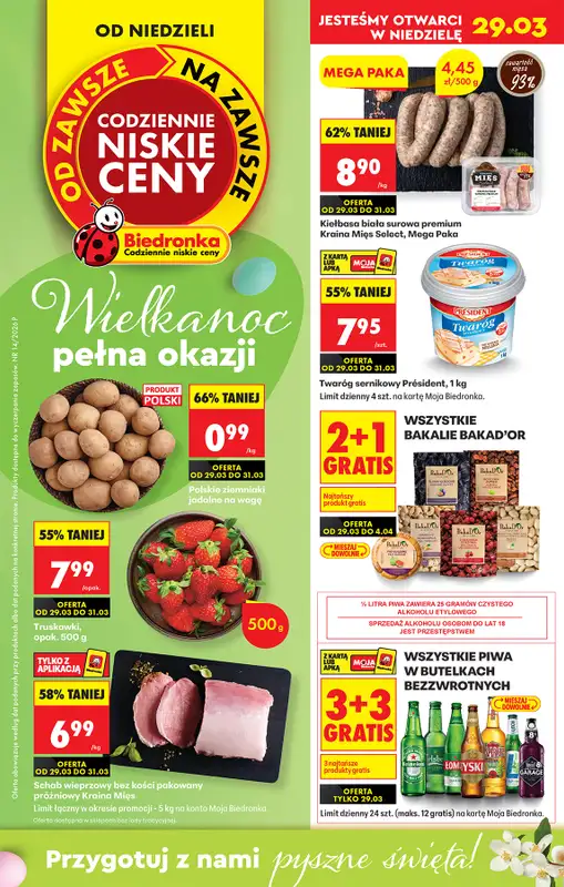 Biedronka - gazetka promocyjna Gazetka  