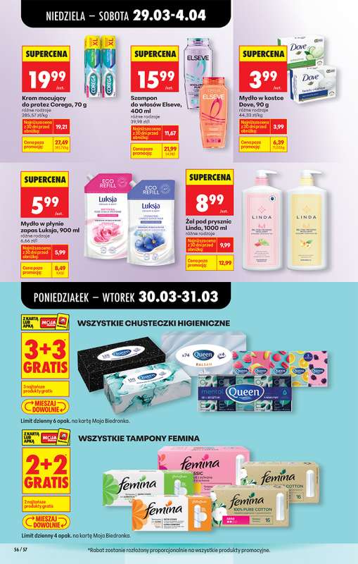 Biedronka - gazetka promocyjna Gazetka od niedzieli 29.03 do soboty 04.04 - strona 76