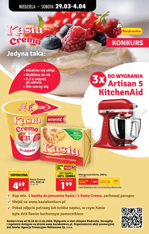 Biedronka - gazetka promocyjna Gazetka, Z ladą tradycyjną od niedzieli 29.03 do soboty 04.04 - strona 41