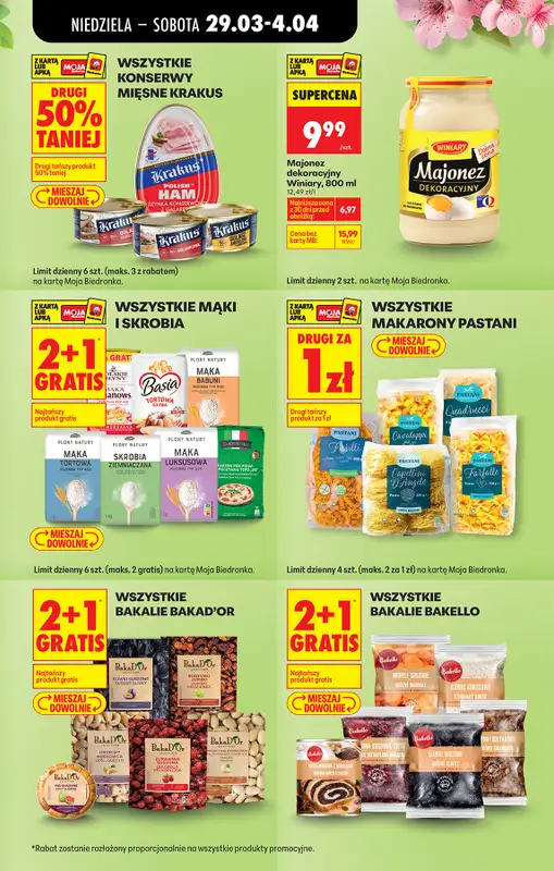 Biedronka - gazetka promocyjna Gazetka, Z ladą tradycyjną od niedzieli 29.03 do soboty 04.04 - strona 11