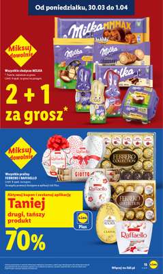 Lidl - gazetka promocyjna Oferta od poniedziałku od poniedziałku 30.03 do środy 01.04 - strona 15