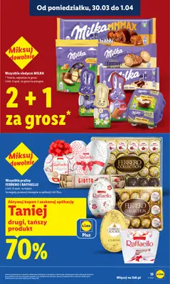 Lidl - gazetka promocyjna Oferta od poniedziałku od poniedziałku 30.03 do środy 01.04 - strona 15