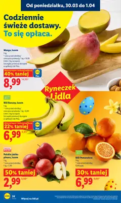 Lidl - gazetka promocyjna Oferta od poniedziałku od poniedziałku 30.03 do środy 01.04 - strona 24