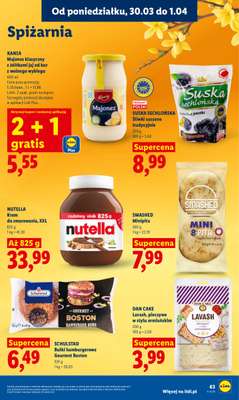 Lidl - gazetka promocyjna Oferta od poniedziałku od poniedziałku 30.03 do środy 01.04 - strona 63