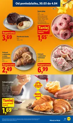 Lidl - gazetka promocyjna Oferta od poniedziałku od poniedziałku 30.03 do środy 01.04 - strona 31