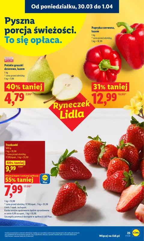 Lidl - gazetka promocyjna Oferta od poniedziałku od poniedziałku 30.03 do środy 01.04 - strona 25