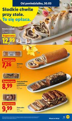 Lidl - gazetka promocyjna Oferta od poniedziałku od poniedziałku 30.03 do środy 01.04 - strona 33