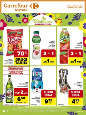 Carrefour Express - gazetka promocyjna Gazetka Express od wtorku 31.03 do soboty 04.04 - strona 2